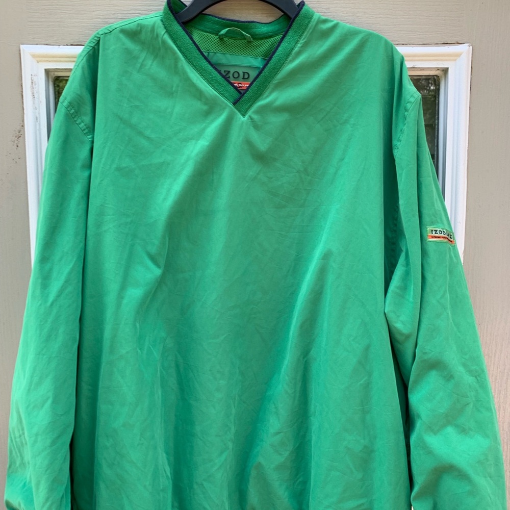 IZOD Extreme Golfwear Green Pullover